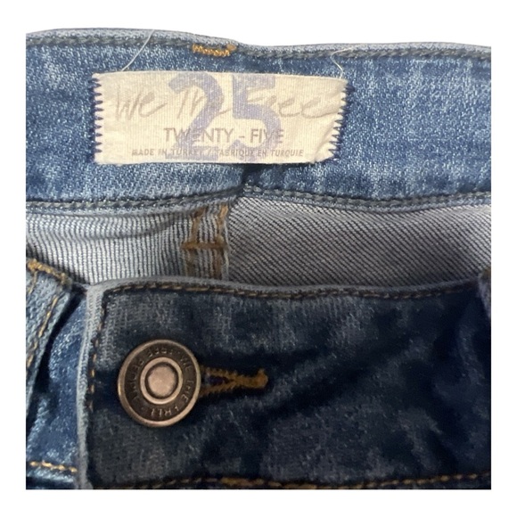 Free People We the Free Flare Jeans Size 25 KD1 - Picture 5 of 5